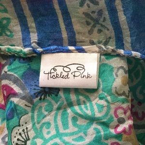 Tickled Pink Silk Scarf